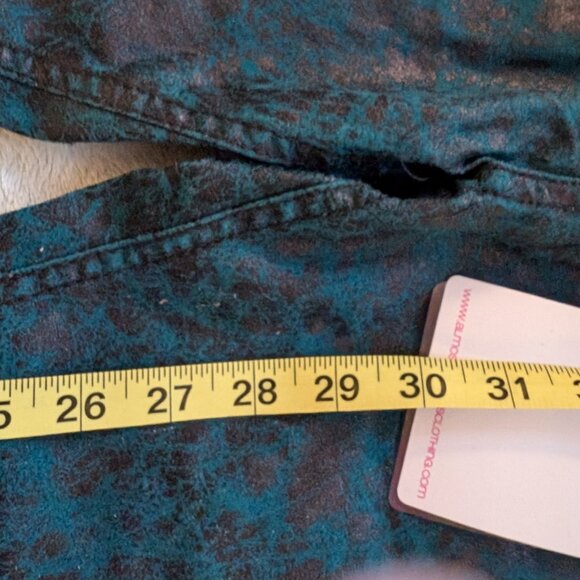 ALMOST FAMOUS Girl's Pants Jeans Skinny Coated 3 Always Fabulous Teal Black NWT - Picture 5 of 10